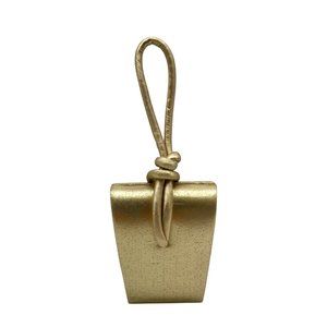 La Regale Gold Sheer Fabric Wristlet